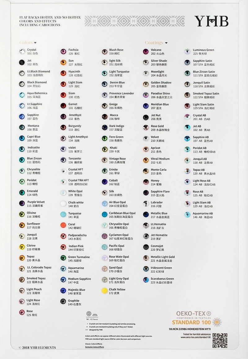 color chart