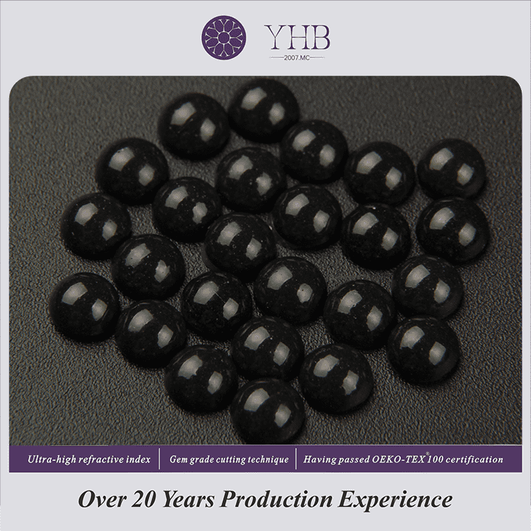 Black Hotfix Rhinestones